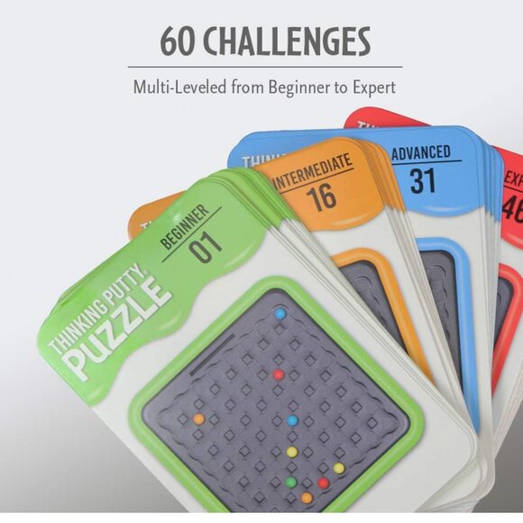 ThinkFun & Crazy Aaron's Thinking Putty Puzzle - STEM Brain Game - Picture 6 of 14